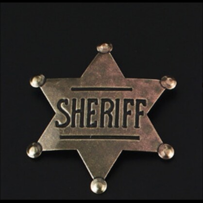 METAL SHERIFF BADGES