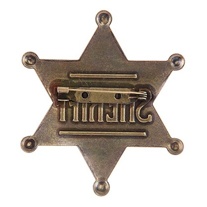 METAL SHERIFF BADGES