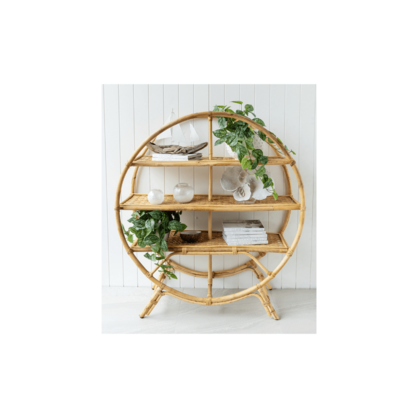 Samuel Rattan Shelving Unit