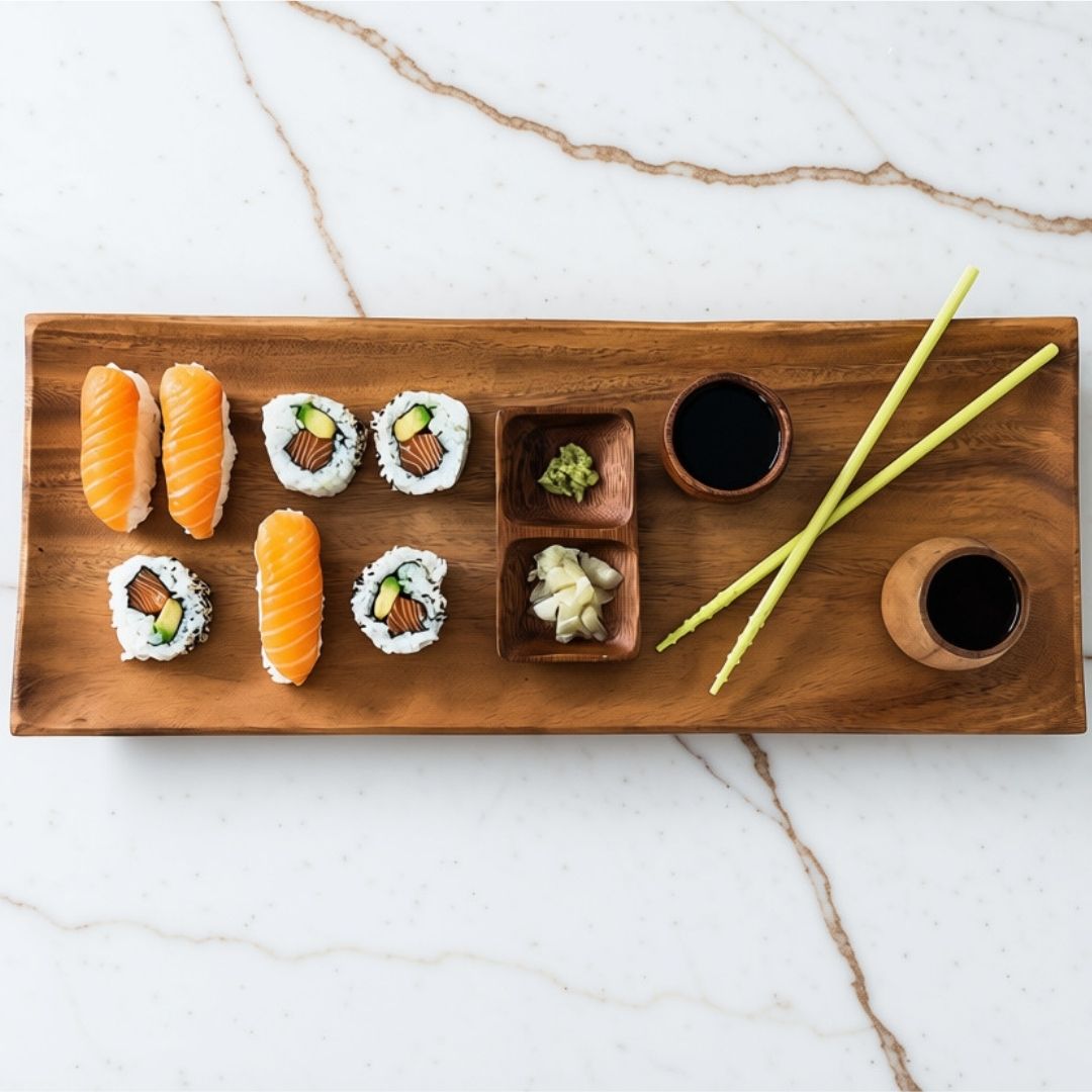 Acacia Long Rectangle Tray/Plate