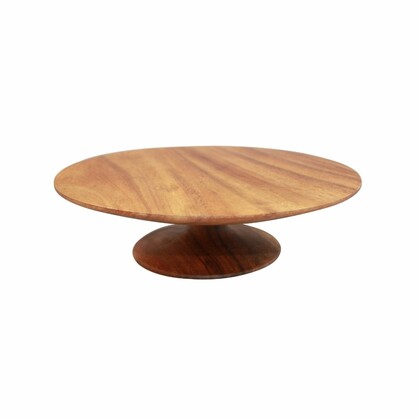 Acacia Round Cake Plate