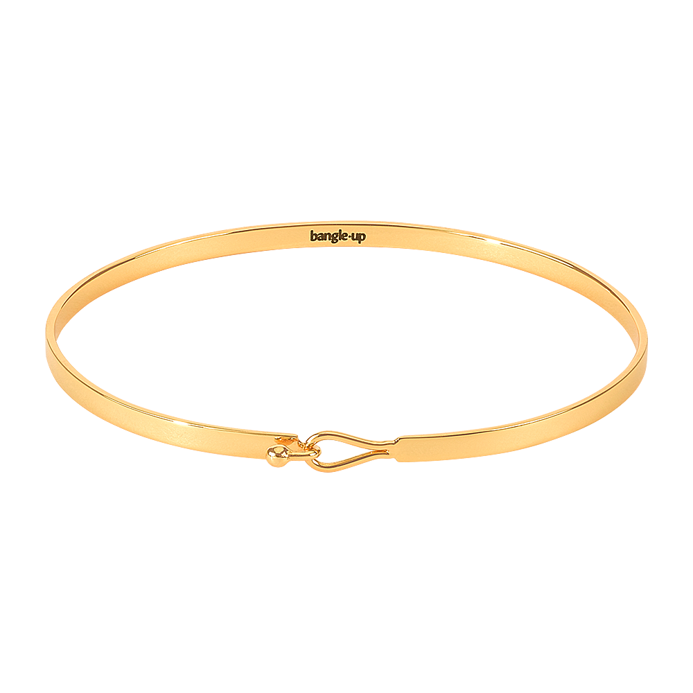 LILY BANGLE Light Gold 0.3cm