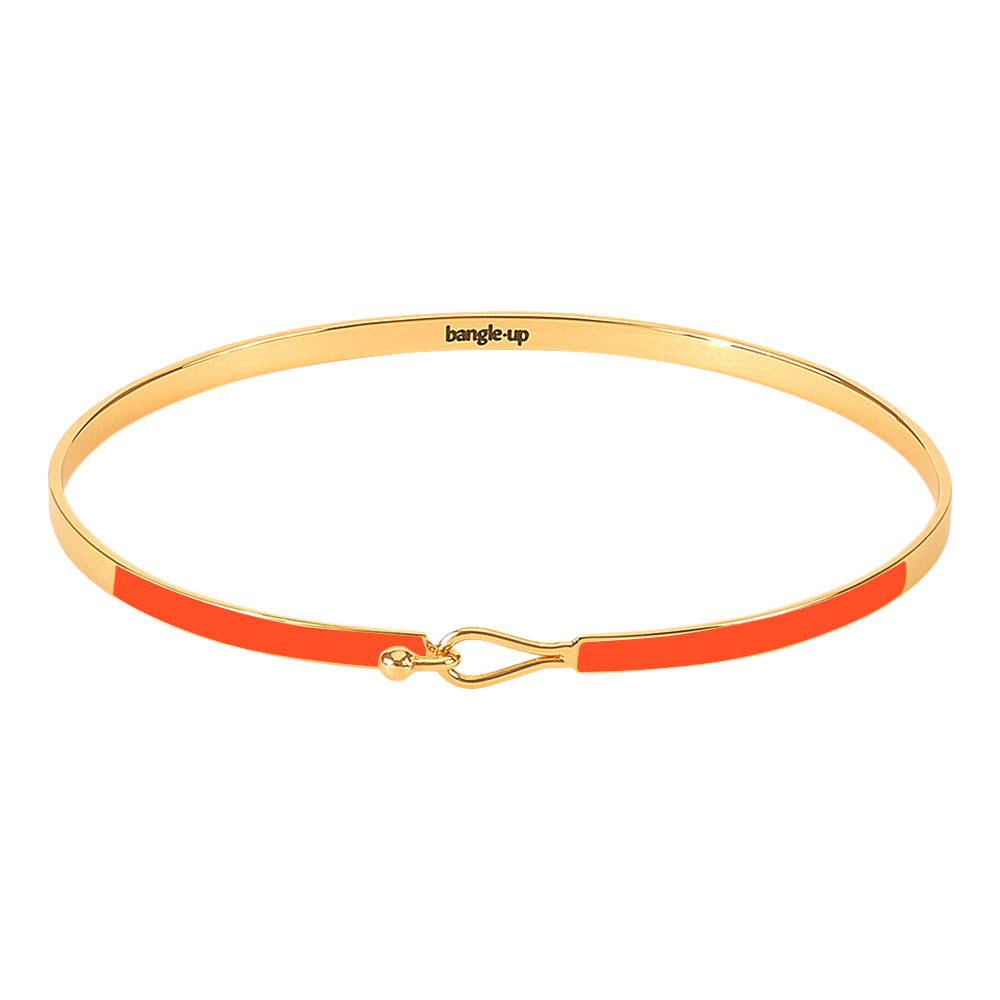 LILY BANGLE Tangerine 0.3cm