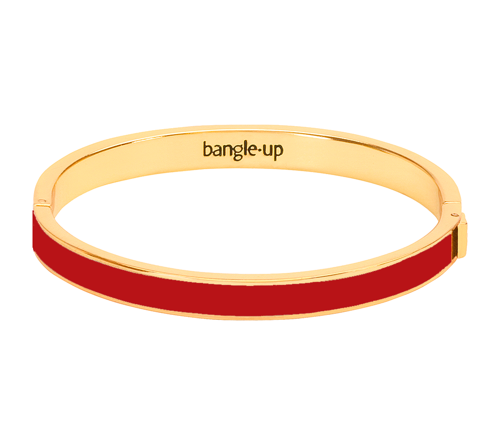 BANGLE Salsa Red 0.7cm Size 1