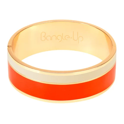 VAPORETTO BANGLE Tangerine/Sand Size 1