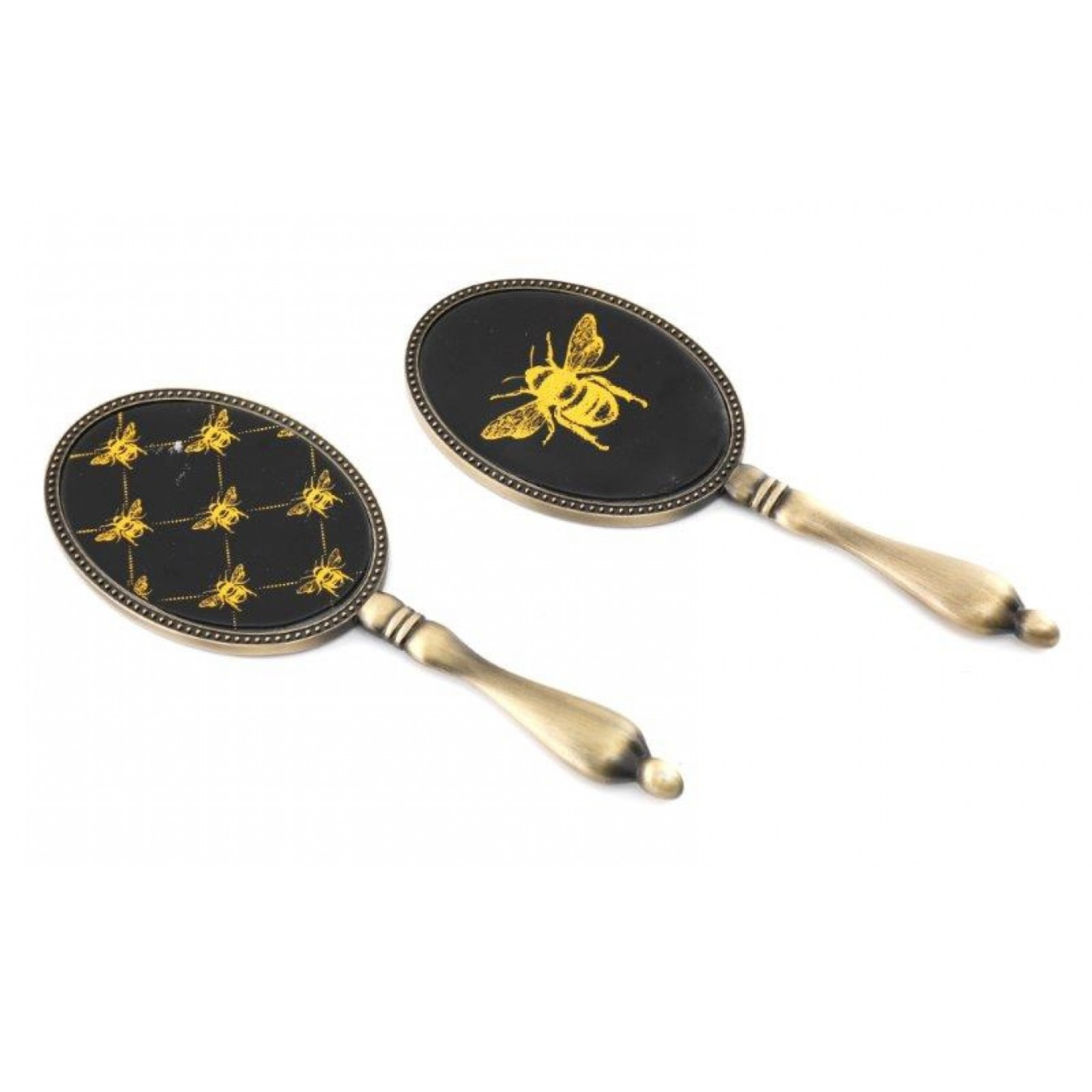 Wholesale 2ast Bee handheld mirrors Nibble Distributors Fieldfolio