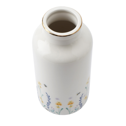 Beekeeper ceramic vase