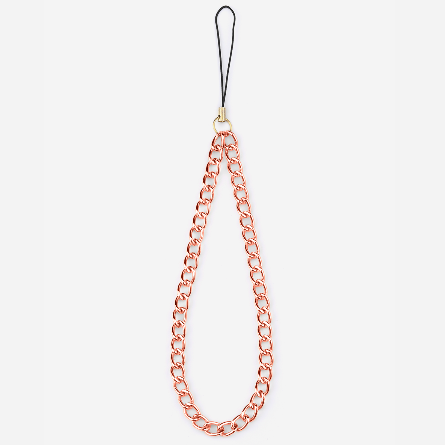 Phone Charm Wristlet - rose gold
