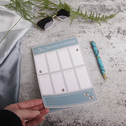Meg Hawkins bee weekly planner