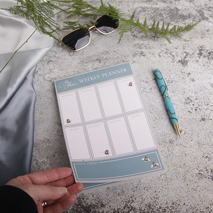 Meg Hawkins bee weekly planner