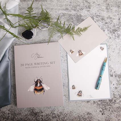 Meg Hawkins bee writing set