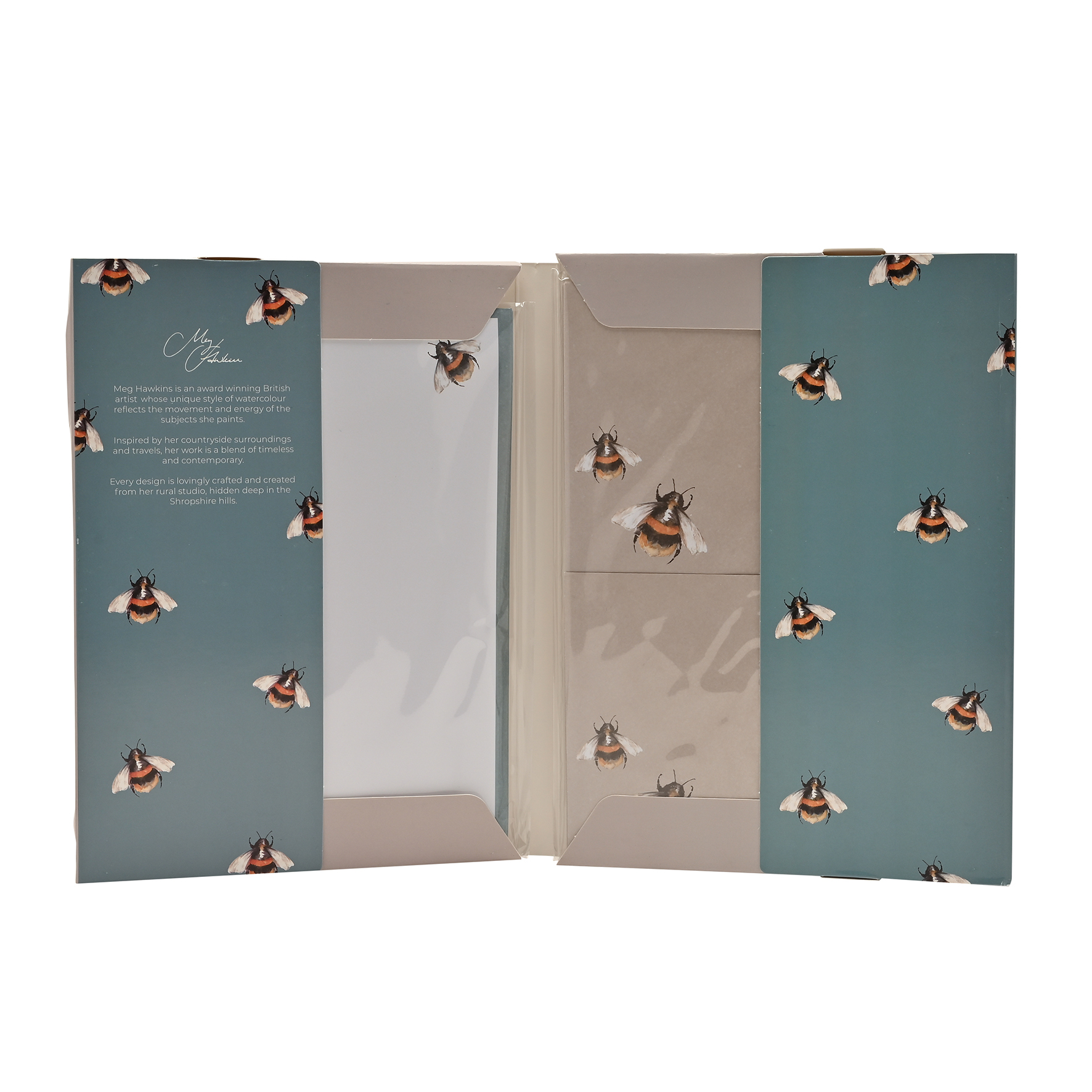 Meg Hawkins bee writing set
