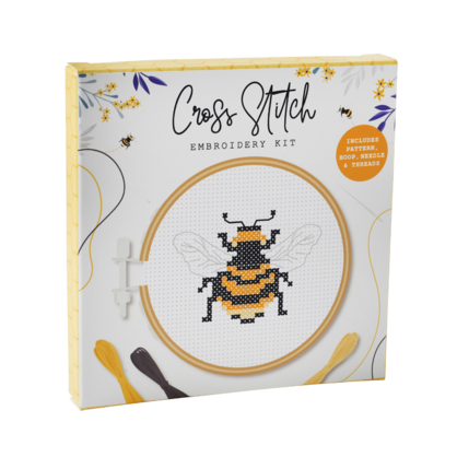 The Beekeeper Bee cross stitch (12)