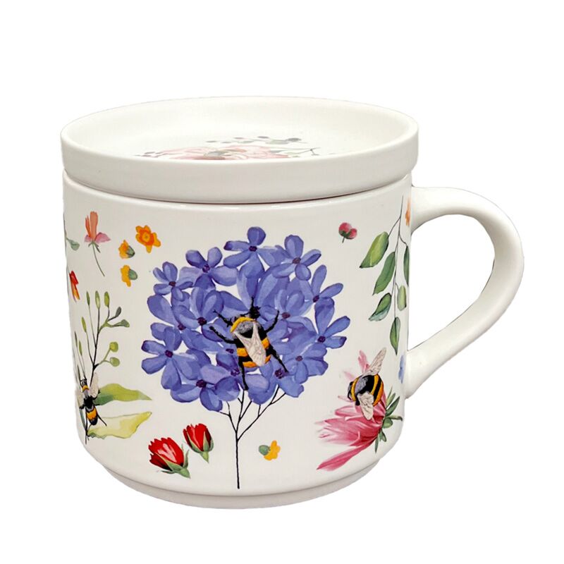 Nectar Meadows cup and coaster