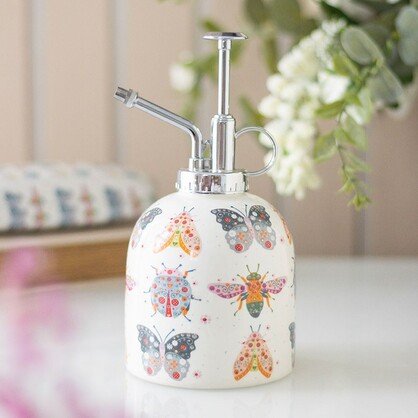 Floral Bug print plant mister