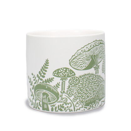 Kate Heiss Ceramic Pot - Woodland Green