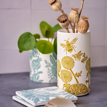 Kate Heiss Vase - Mustard