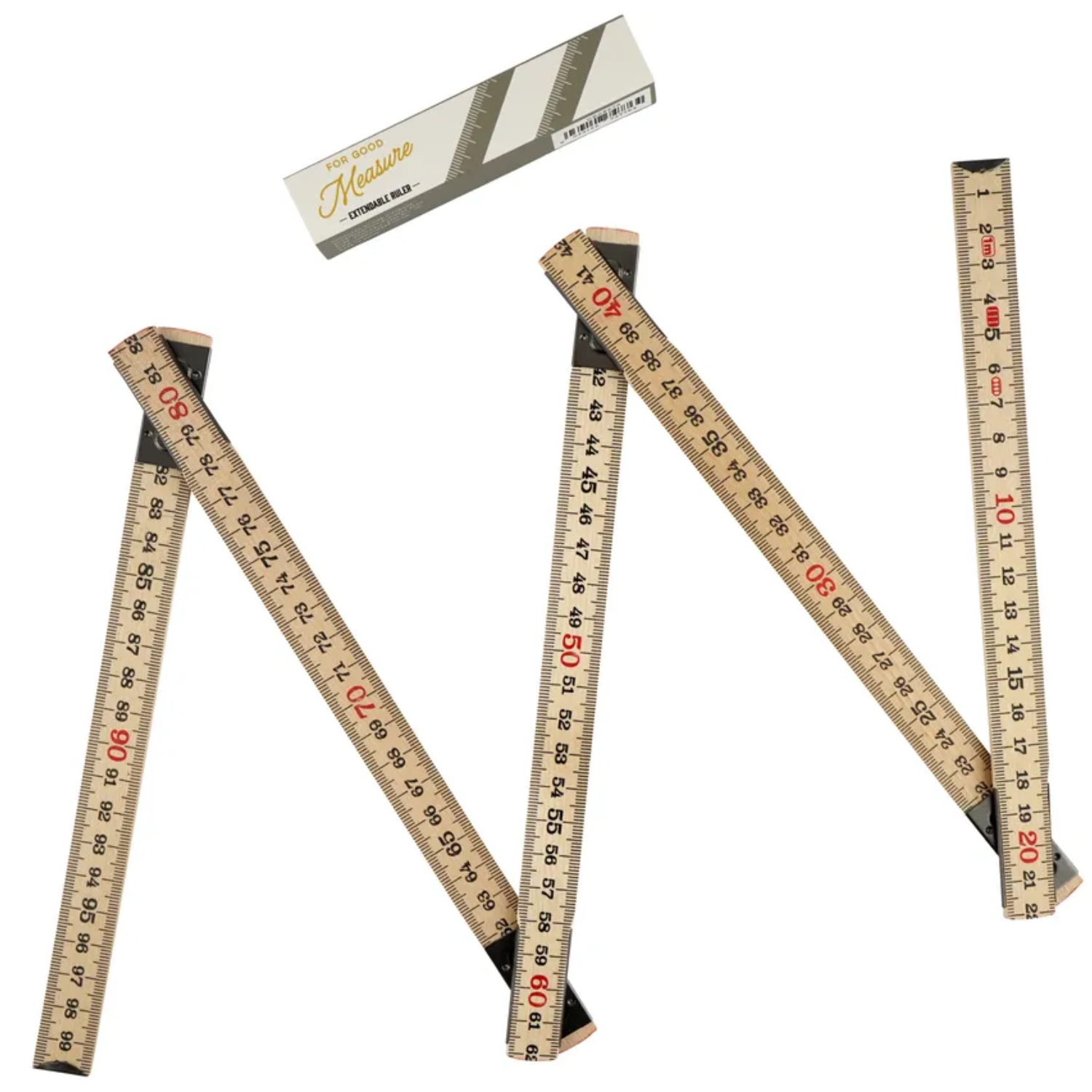 One Foot Extendable Ruler Wholesale Great Plains Extendable Ruler - Nibble Distributors - Fieldfolio