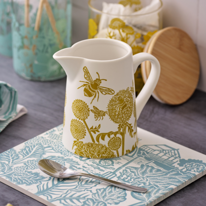 Kate Heiss jug - Mustard
