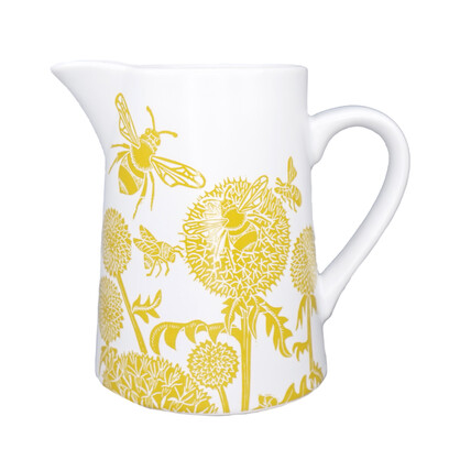 Kate Heiss jug - Mustard