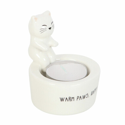 Warm Paws, Happy Heart Tealight Holder
