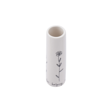 SWL Thank you for helping...mini bud vase