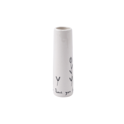 SWL Thank you for helping...mini bud vase