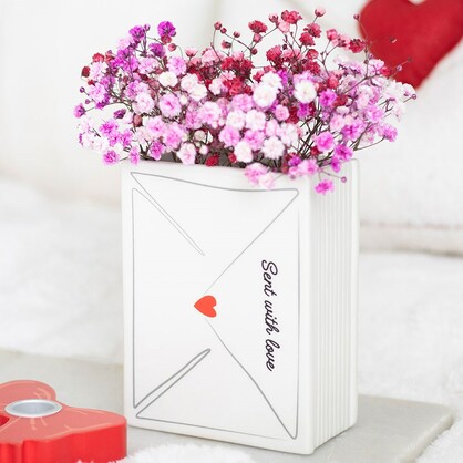 Love Letter ceramic vase