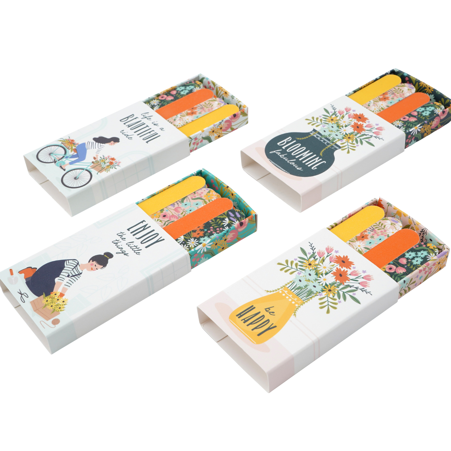 The Flower Market matchbox nail files (24)