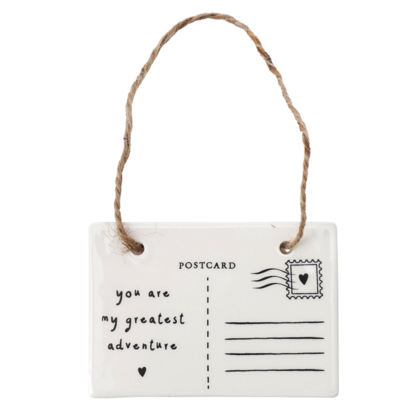 SWL 'Greatest...' Postcard ceramic Hanger