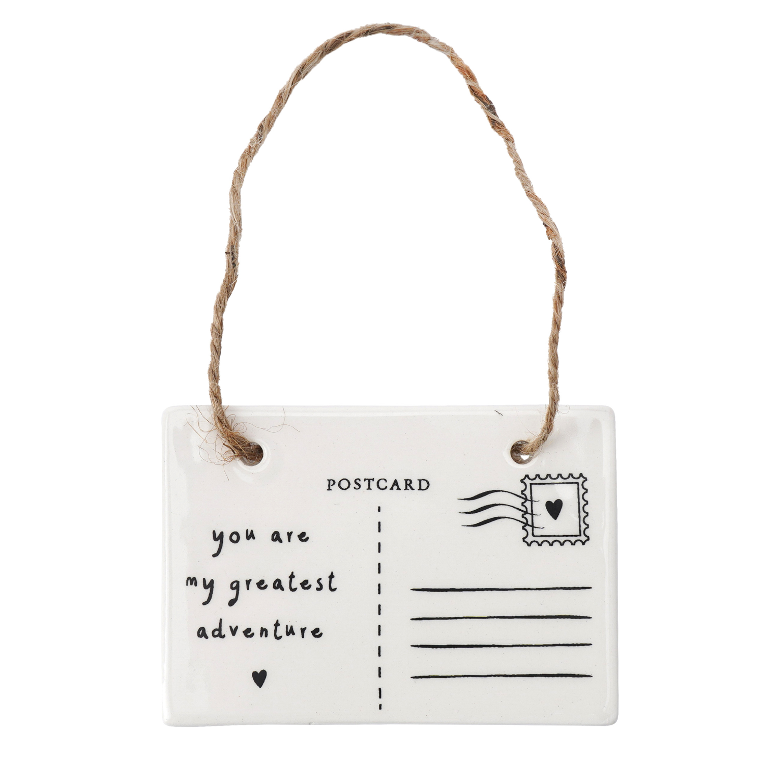 SWL 'Greatest...' Postcard ceramic Hanger