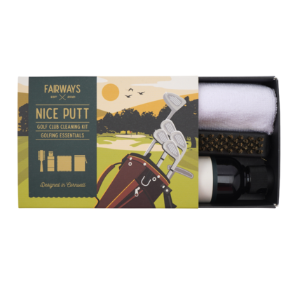 Fairways 'Nice Putt' golf cleaning kit