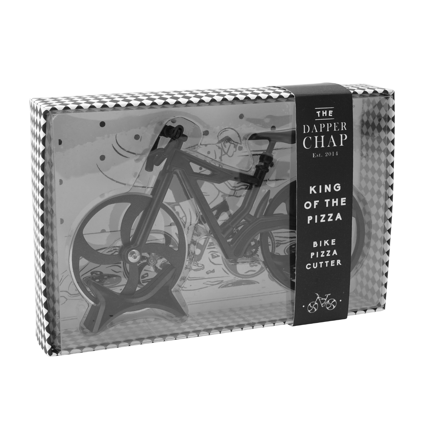Dapper Chap pizza bike cutter