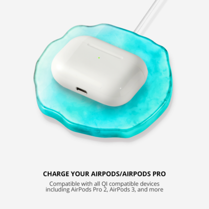 Aqua Crystal holographic wireless charger