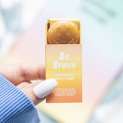 Mindful Moments - Be Brave crystal