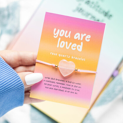 Mindful Moments - You are loved bracelet