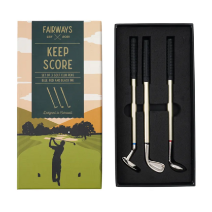 Fairways set of 3 golf pens