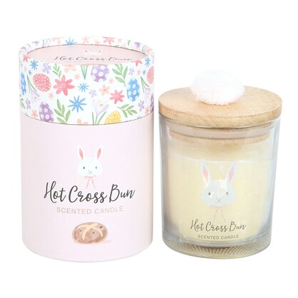 Hot Cross Bun scented candle