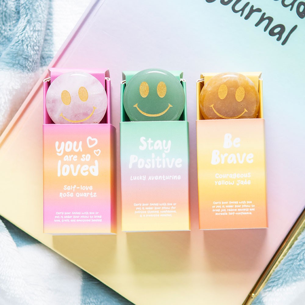 Mindful Moments Stay Positive crystal
