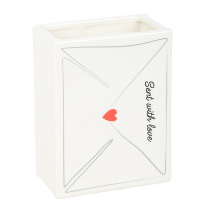 Love Letter ceramic vase