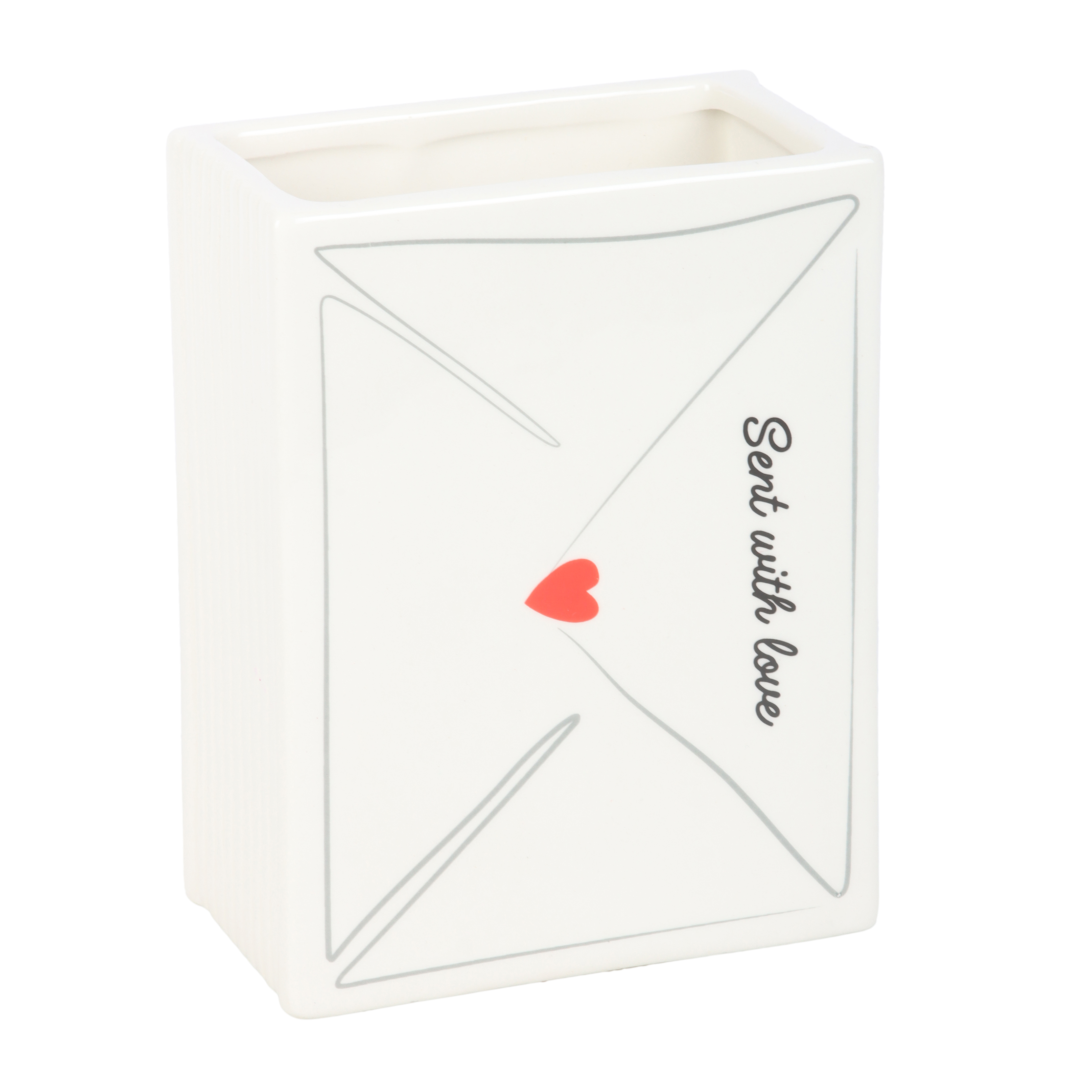 Love Letter ceramic vase