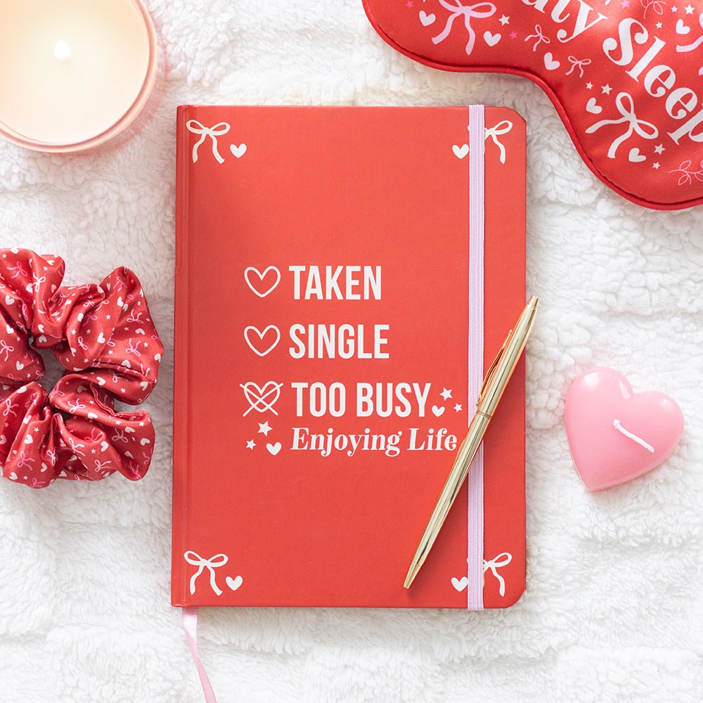 Single, Taken, Too Busy...notebook