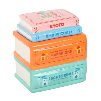 Scents of Adventure Book Stack oil burner