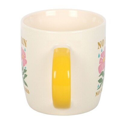 No Rain No Flowers mug