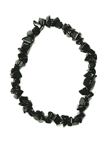 BR4032  CHIP BRACELET - OBSIDIAN