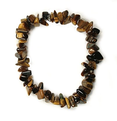 BR4035  CHIP BRACELET - TIGER EYE