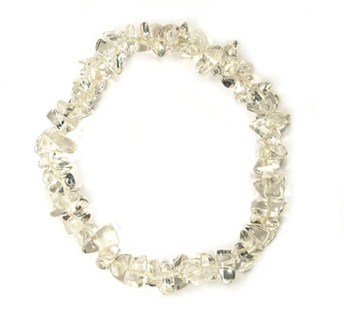 BR4036  CHIP BRACELET - CLEAR CRYSTAL