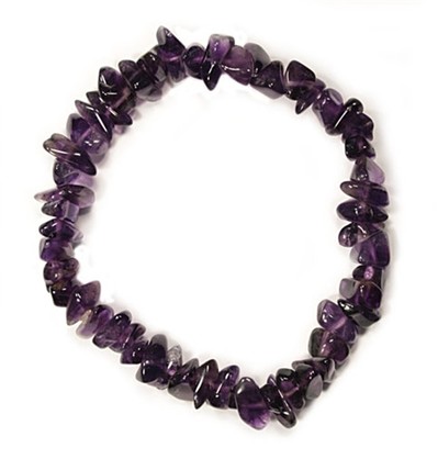 BR4037  CHIP BRACELET - AMETHYST