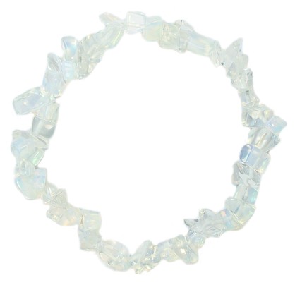 BR6709 OPALITE CHIP BRACELET