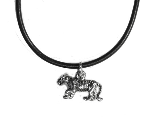 P1312  ANT. SILVER TIGER CHOKER